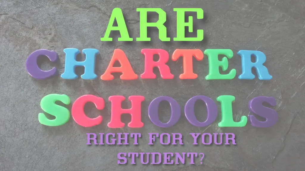 charter schools and your student